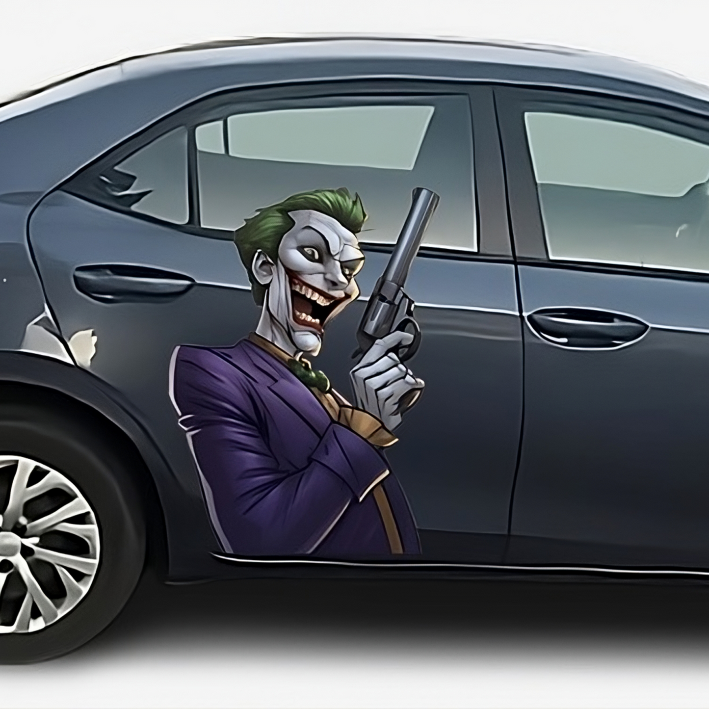 Joker Decal - Buy One Get a Mystery Decal for Free | High-Quality Vinyl Decal Perfect for Cars and Trucks | Limited Time Offer